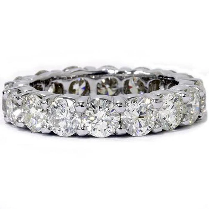 商品Pompeii3|Platinum 5 Ct Diamond Eternity Ring Womens Wedding Band,价格¥28688,第1张图片
