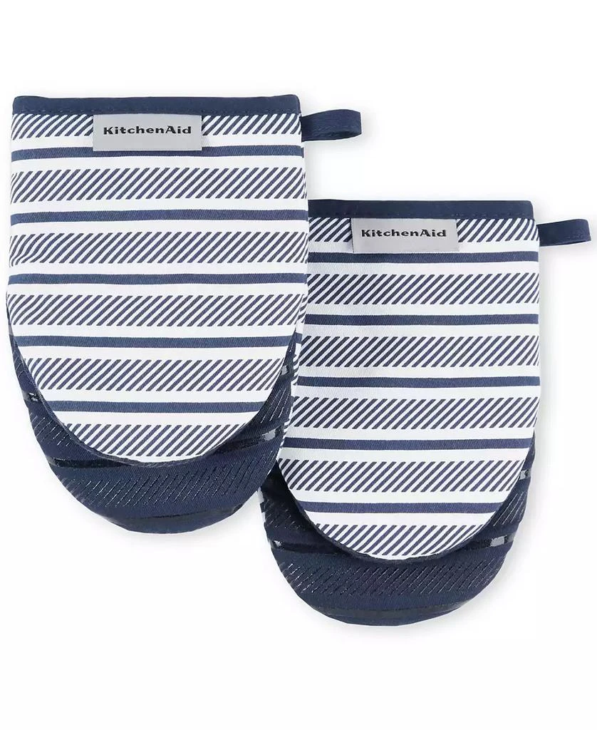 商品KitchenAid|Albany Mini Oven Mitt 2-Pack Set, 5.5" x 8",价格¥299,第1张图片