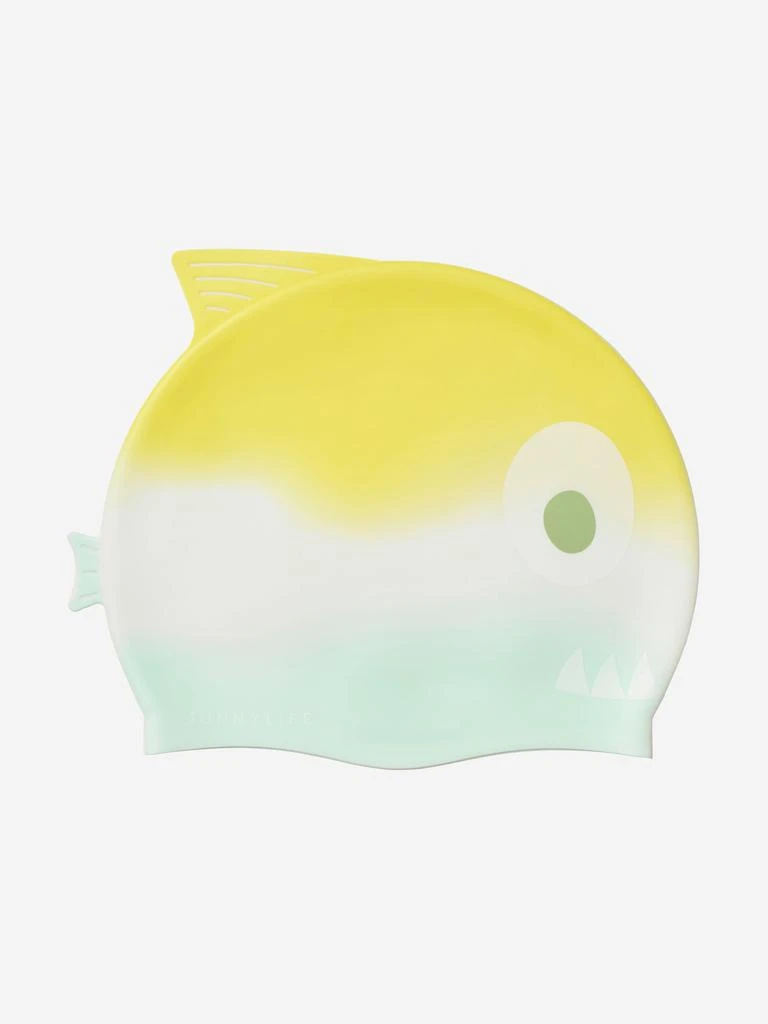 商品Sunnylife|Sunnylife Kids Salty the Shark Swimming Cap in Yellow (22cm),价格¥48,第1张图片