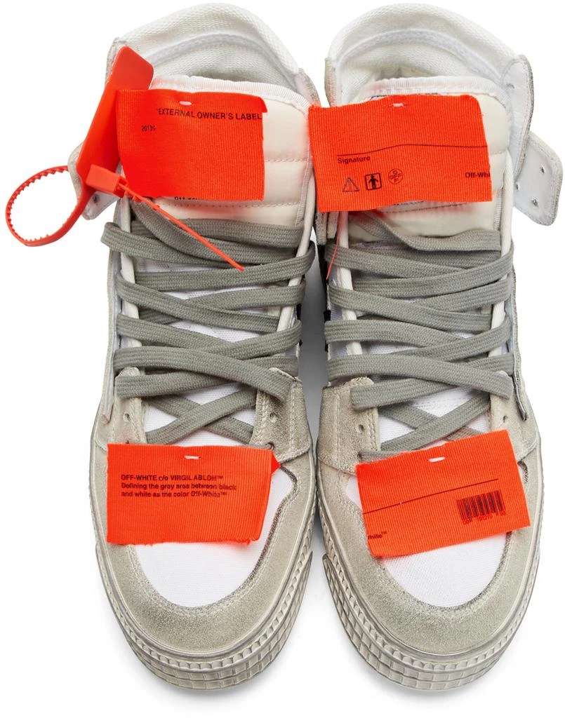 商品Off-White|White & Orange Off-Court 3.0 运动鞋,价格¥3602,第5张图片详细描述