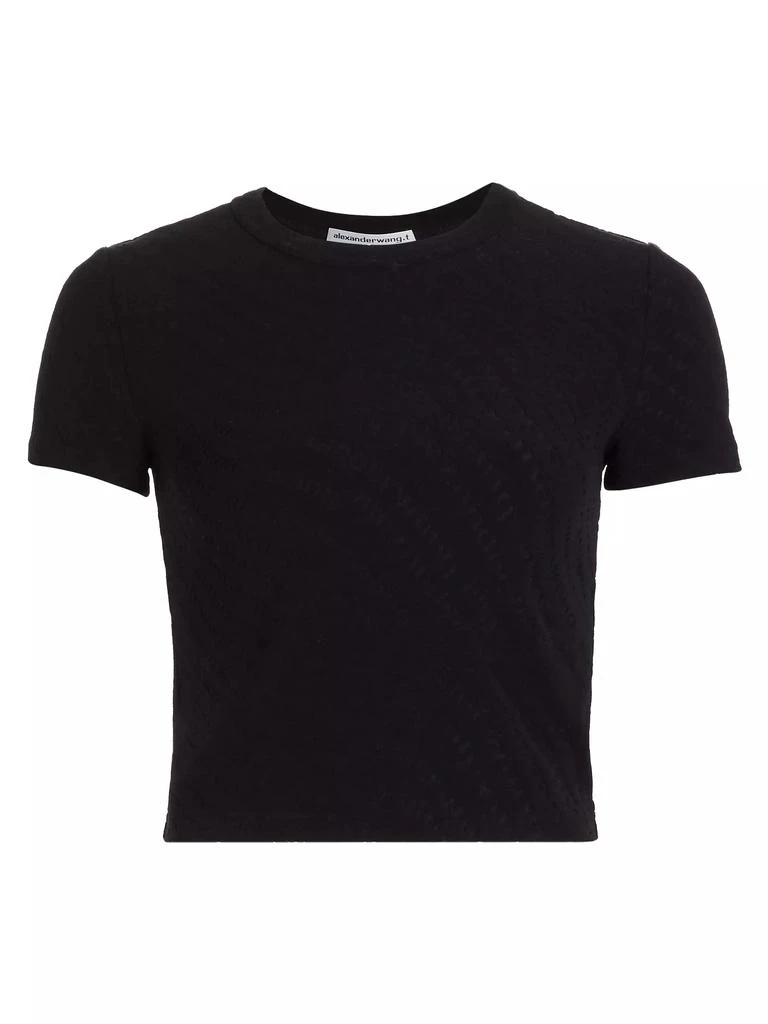 商品Alexander Wang|Logo Jacquard Crewneck Baby T-Shirt,价格¥1984,第1张图片