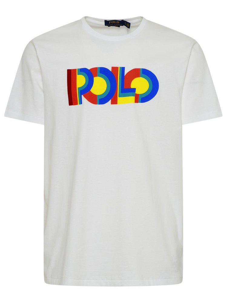 Polo Ralph Lauren Logo Printed Crewneck T-Shirt商品第1张图片规格展示