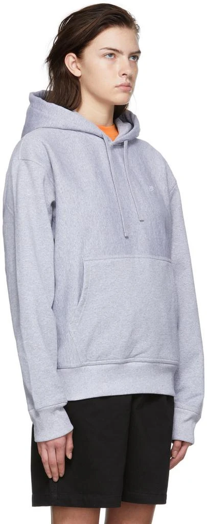 商品STUSSY|Grey Cotton Hoodie,价格¥1142,第2张图片详细描述