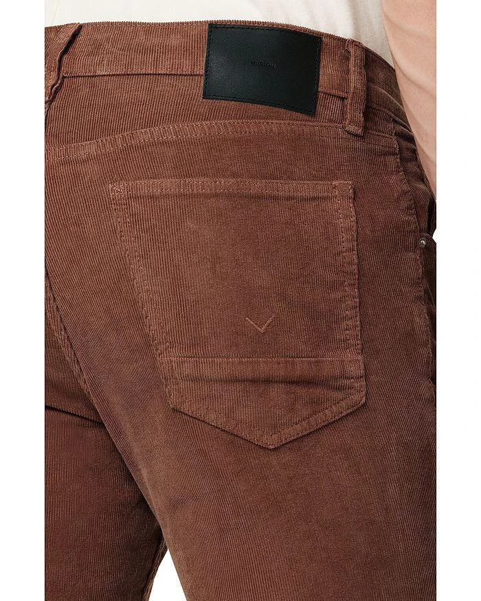 商品Hudson|Blake Slim Straight Fit Jeans in Burnt Brown,价格¥965,第5张图片详细描述