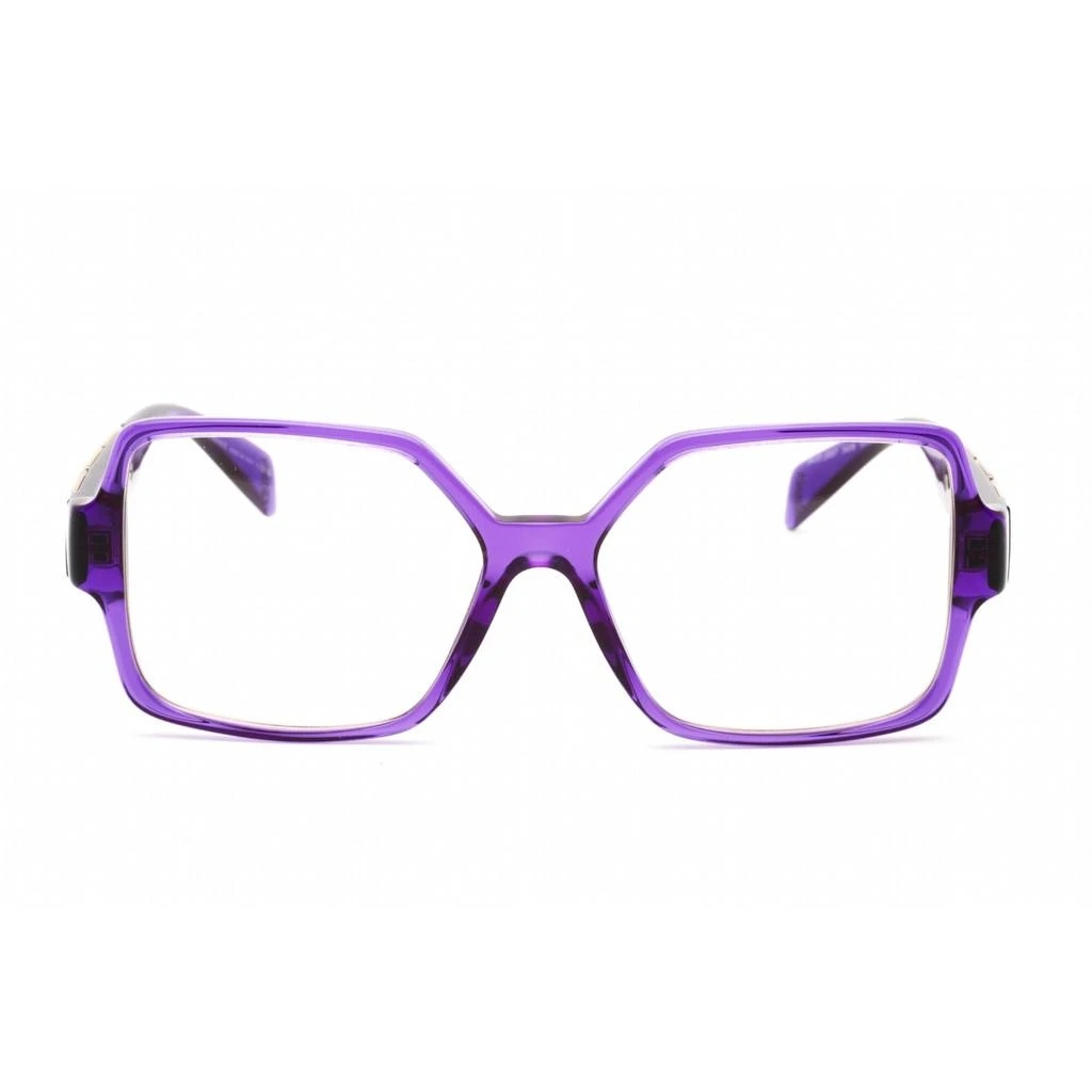 商品Versace|Versace Women's Eyeglasses - Transparent Violet Plastic Frame, 55 mm | 0VE3337 5408,价格¥1037,第2张图片详细描述