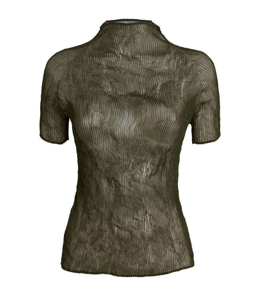 商品Issey Miyake|Chiffon Twist Sheer Top,价格¥3114,第1张图片
