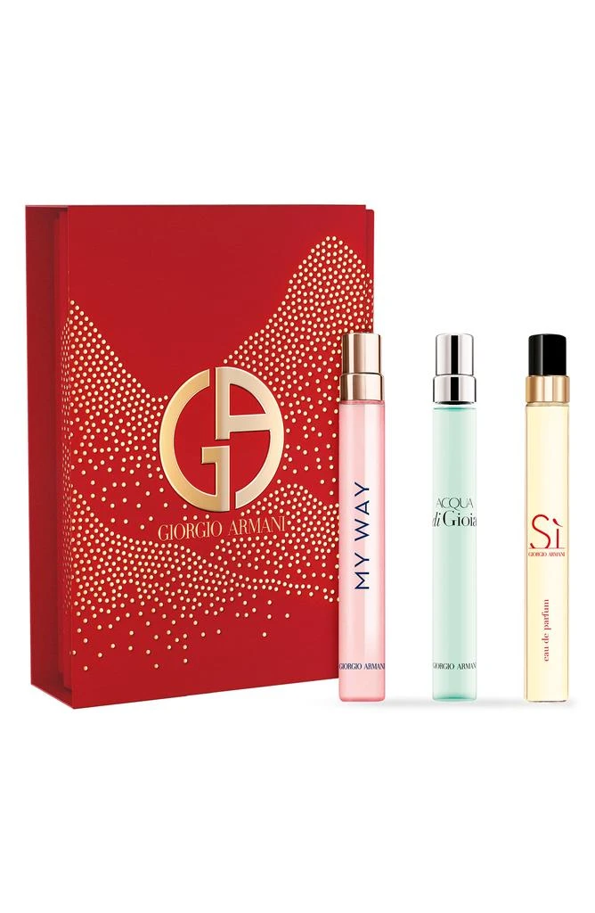 商品Armani|3-Piece Women's Fragrance Discovery Gift Set (Limited Edition) $105 Value,价格¥370,第1张图片