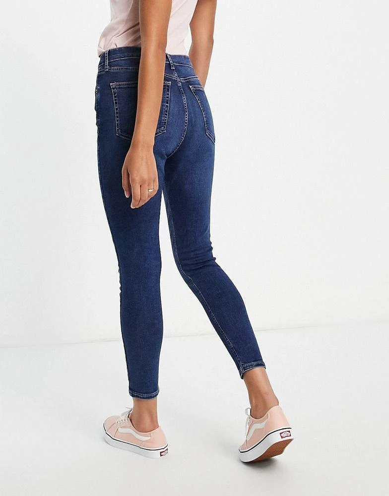 商品Topshop|Topshop Jamie jeans in rich blue,价格¥108,第2张图片详细描述