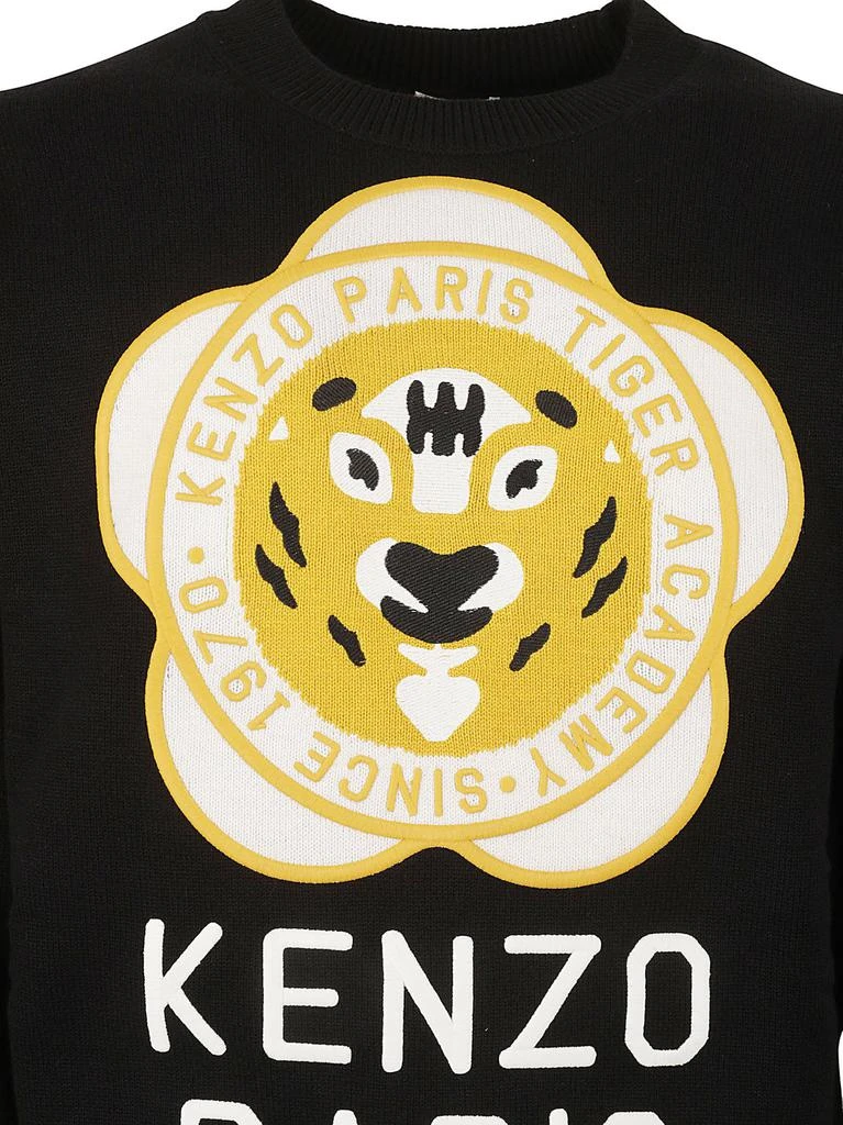 商品Kenzo|Kenzo Logo Embroidered Crewneck Jumper,价格¥2070,第3张图片详细描述