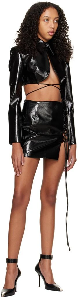 商品Aleksandre Akhalkatsishvili|Black Cropped Blazer,价格¥1630,第4张图片详细描述