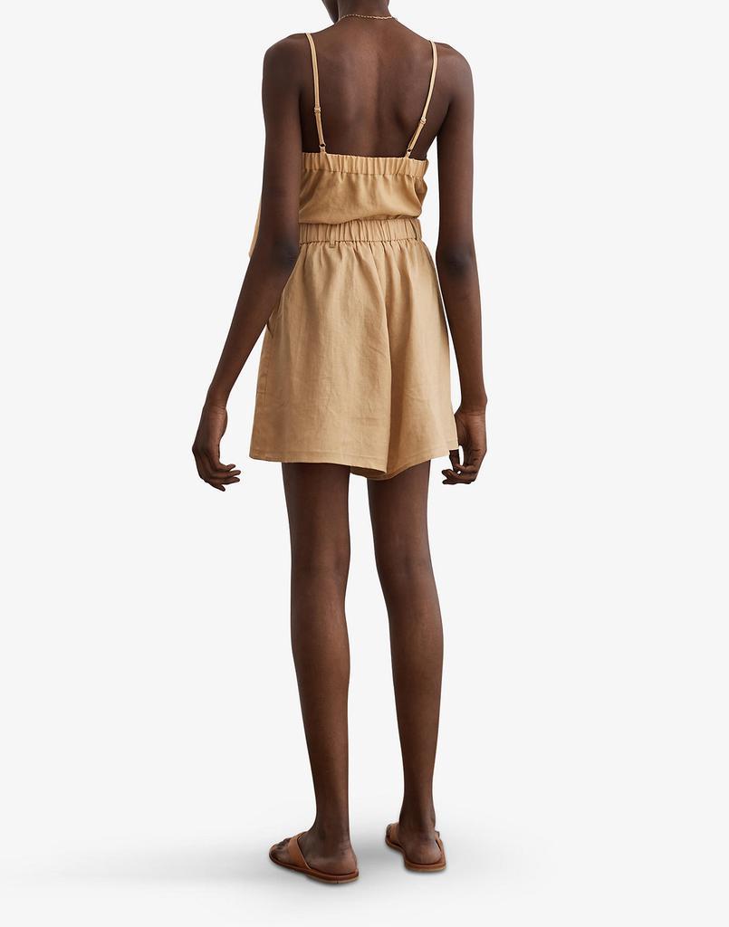 商品Madewell|Sancia Linen Ria Shorts,价格¥891,第1张图片