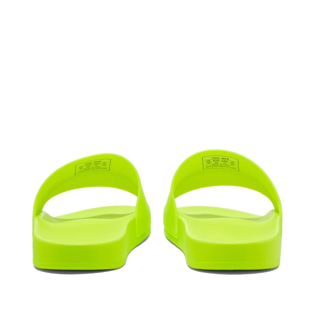 商品Balenciaga|Balenciaga Rubber Logo Pool Slide,价格¥1738,第3张图片详细描述