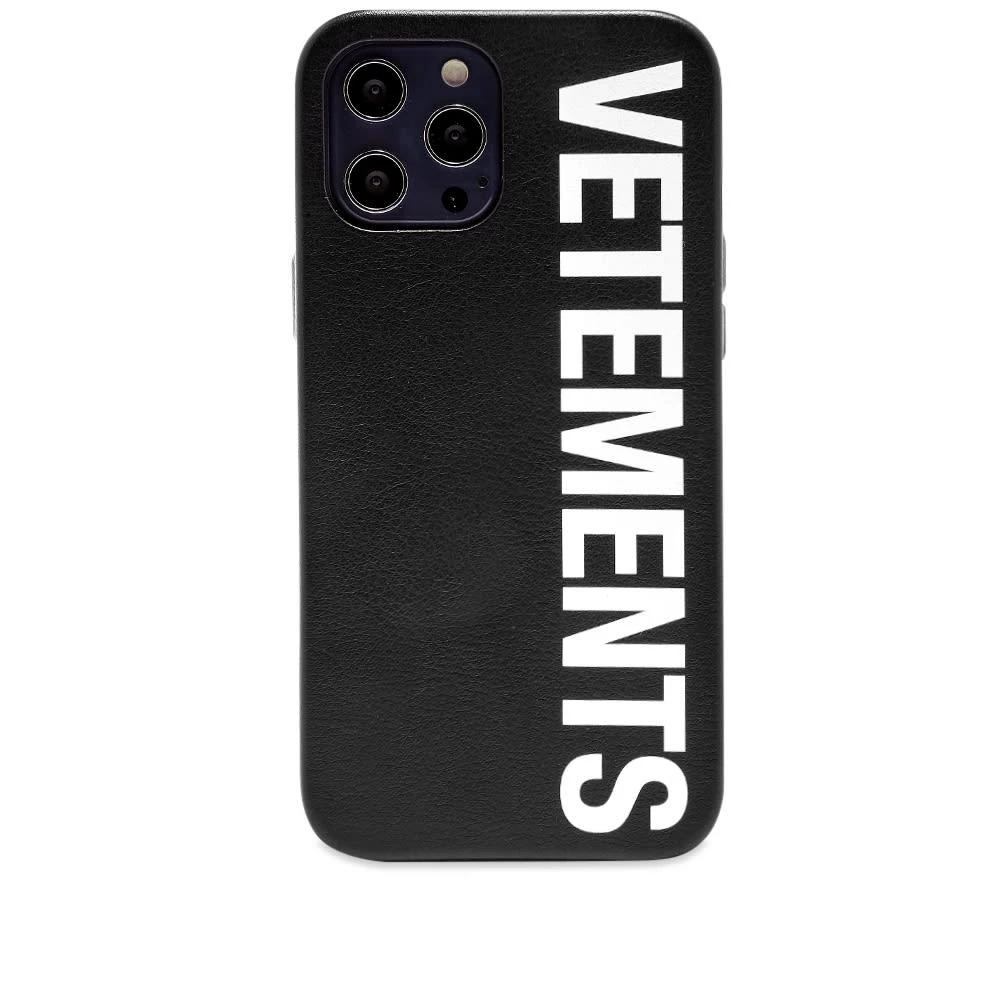 商品Vetements|VETEMENTS Big Logo iPhone 12 Pro Max Case,价格¥930,第1张图片