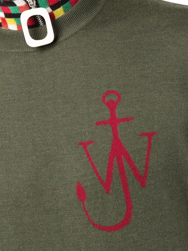 商品JW Anderson|J.W. Anderson Men&#39;s  Green Wool Sweater,价格¥3373,第4张图片详细描述