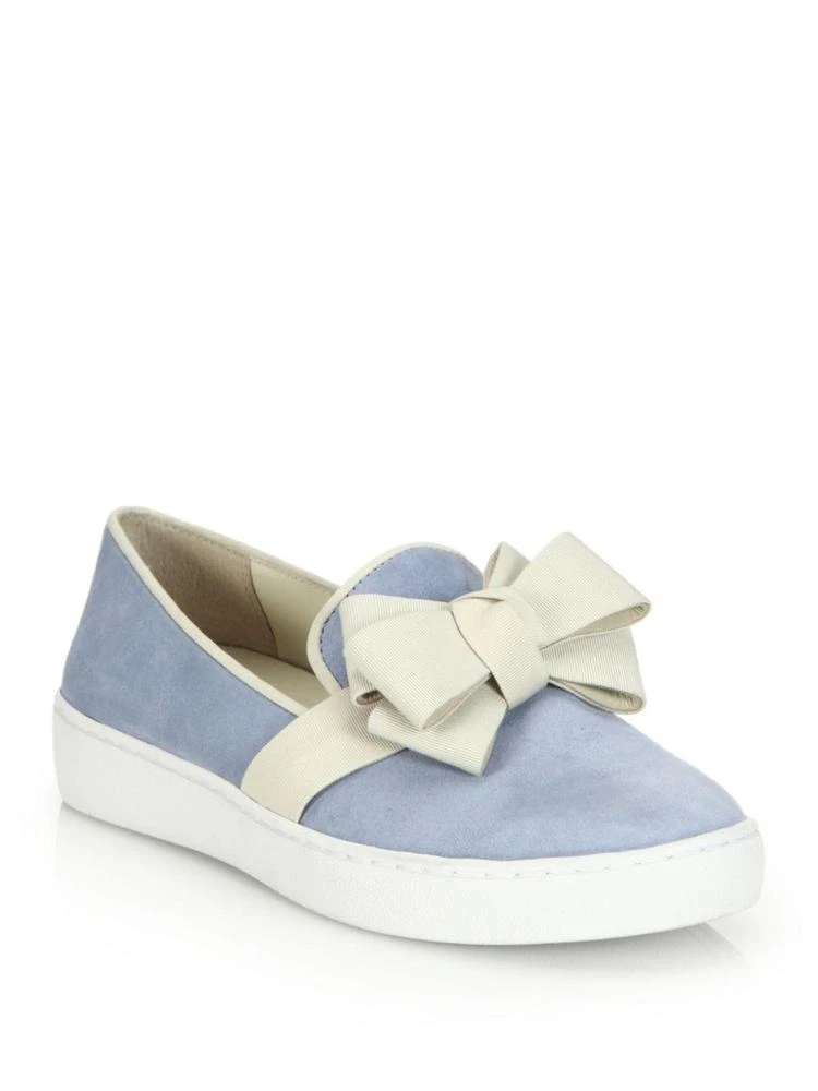 商品Michael Kors|Val Suede Bow Skate Sneakers,价格¥826,第1张图片