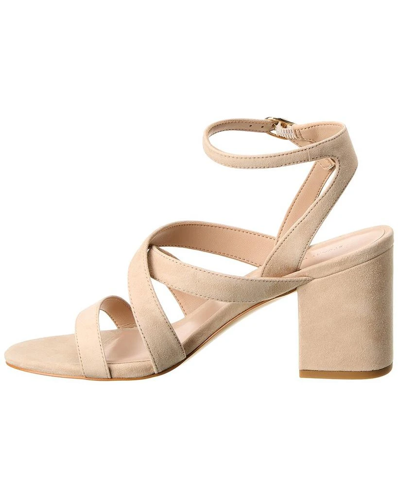 商品Stuart Weitzman|Stuart Weitzman Ave Ankle 75 Suede Sandal,价格¥700,第2张图片详细描述