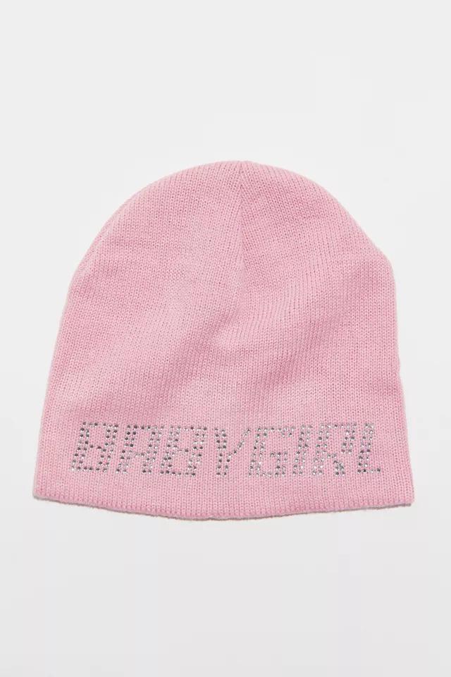 商品Urban Outfitters|Rhinestone Phrase Beanie,价格¥35,第1张图片