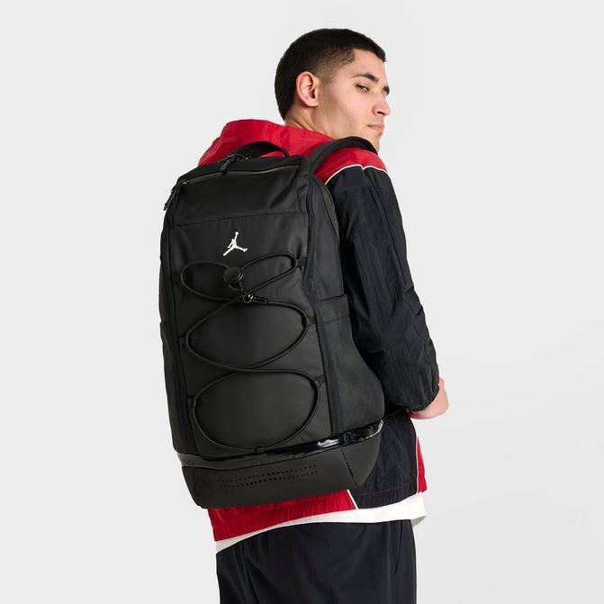 Jordan バスケットボール用リュック ブラック エアジョーダン バスケットボール固定付 バスケ バスケボール