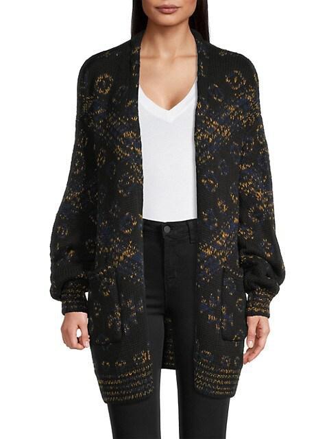 商品525 America|Oversized Jacquard Knit Cardigan,价格¥1302,第5张图片详细描述