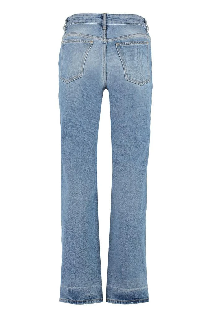 商品Off-White|Off-White Button Detailed Straight Leg Jeans,价格¥2379,第2张图片详细描述