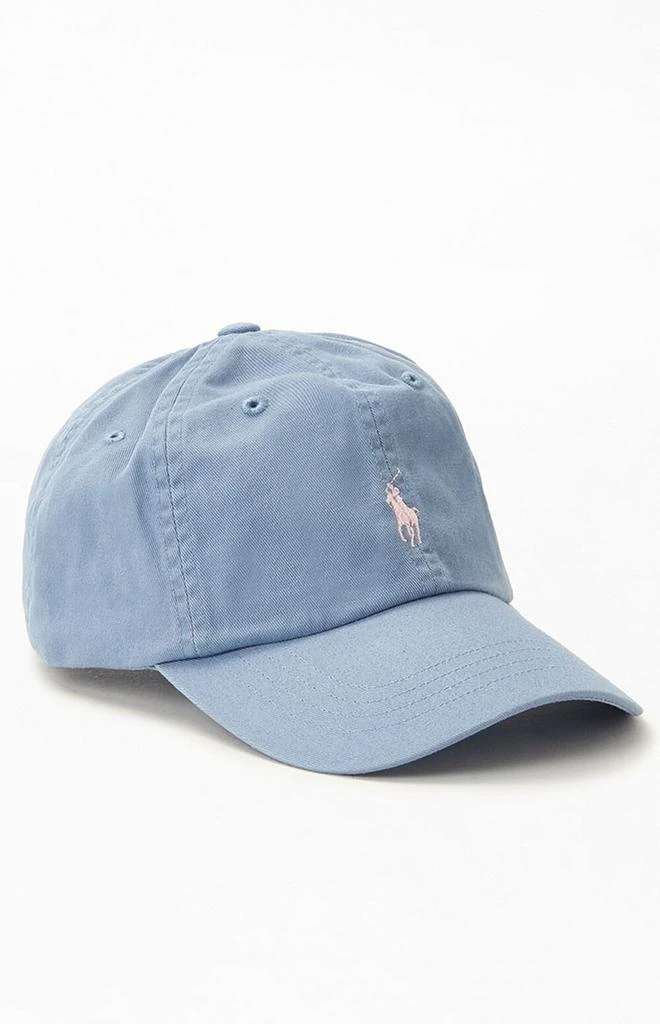 商品Ralph Lauren|Blue Classic Chino Dad Hat,价格¥373,第1张图片