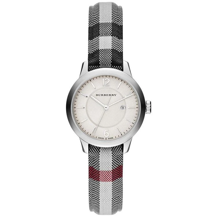 商品Burberry|织物表带女士手表 32mm BU10103,价格¥2588,第1张图片