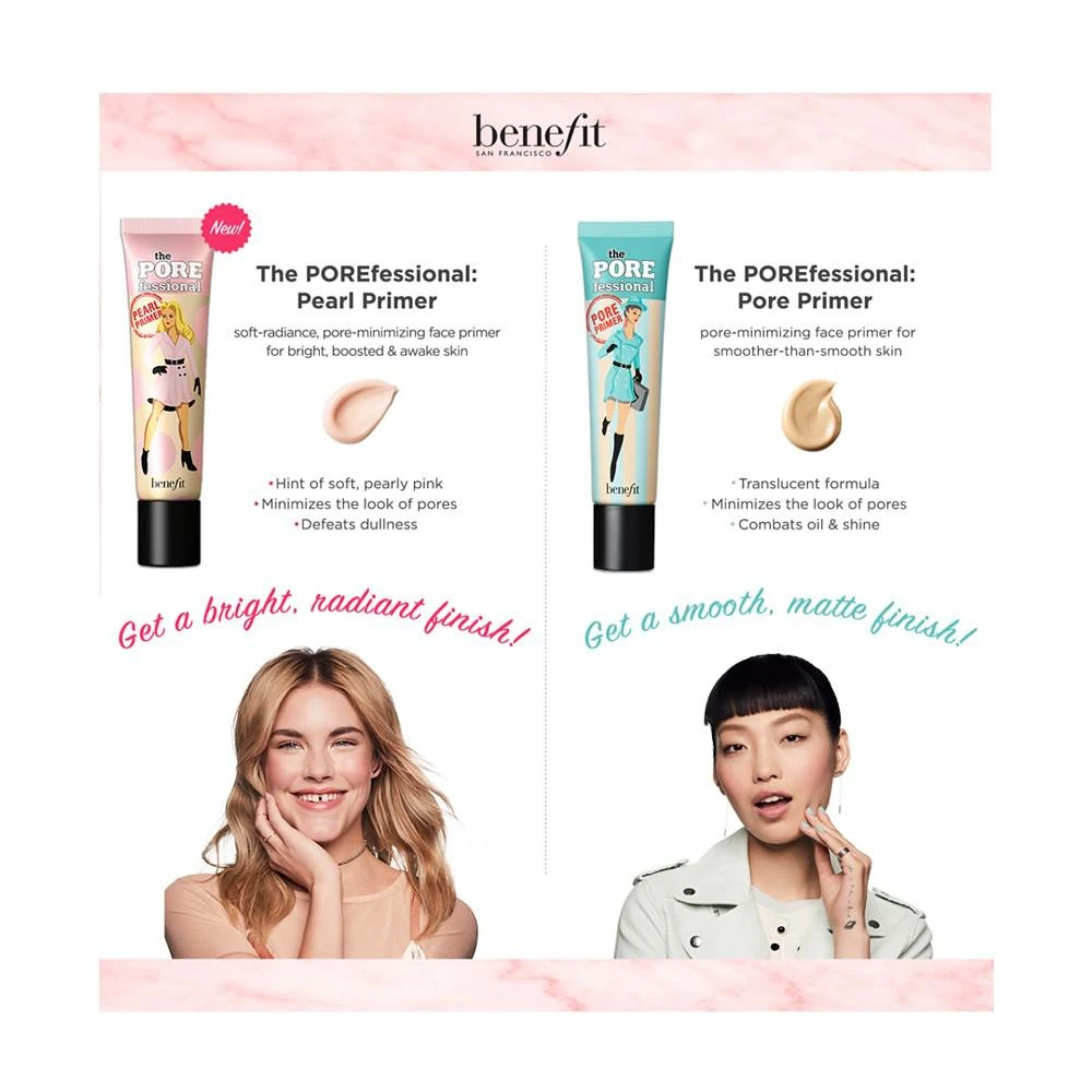 商品Benefit Cosmetics|粉红提亮版反孔精英脸部饰底乳 22ml,价格¥240,第5张图片详细描述