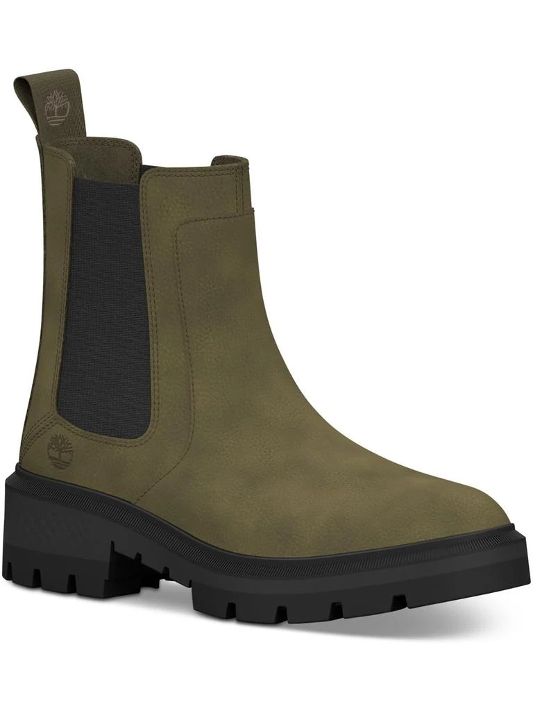 商品Timberland|Cortina Valley Womens Leather Lug Sole Chelsea Boots,价格¥560,第1张图片
