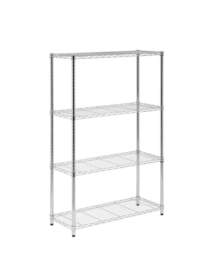 商品Honey Can Do|Heavy Duty 4 Tier Adjustable Shelving Unit,价格¥936,第1张图片