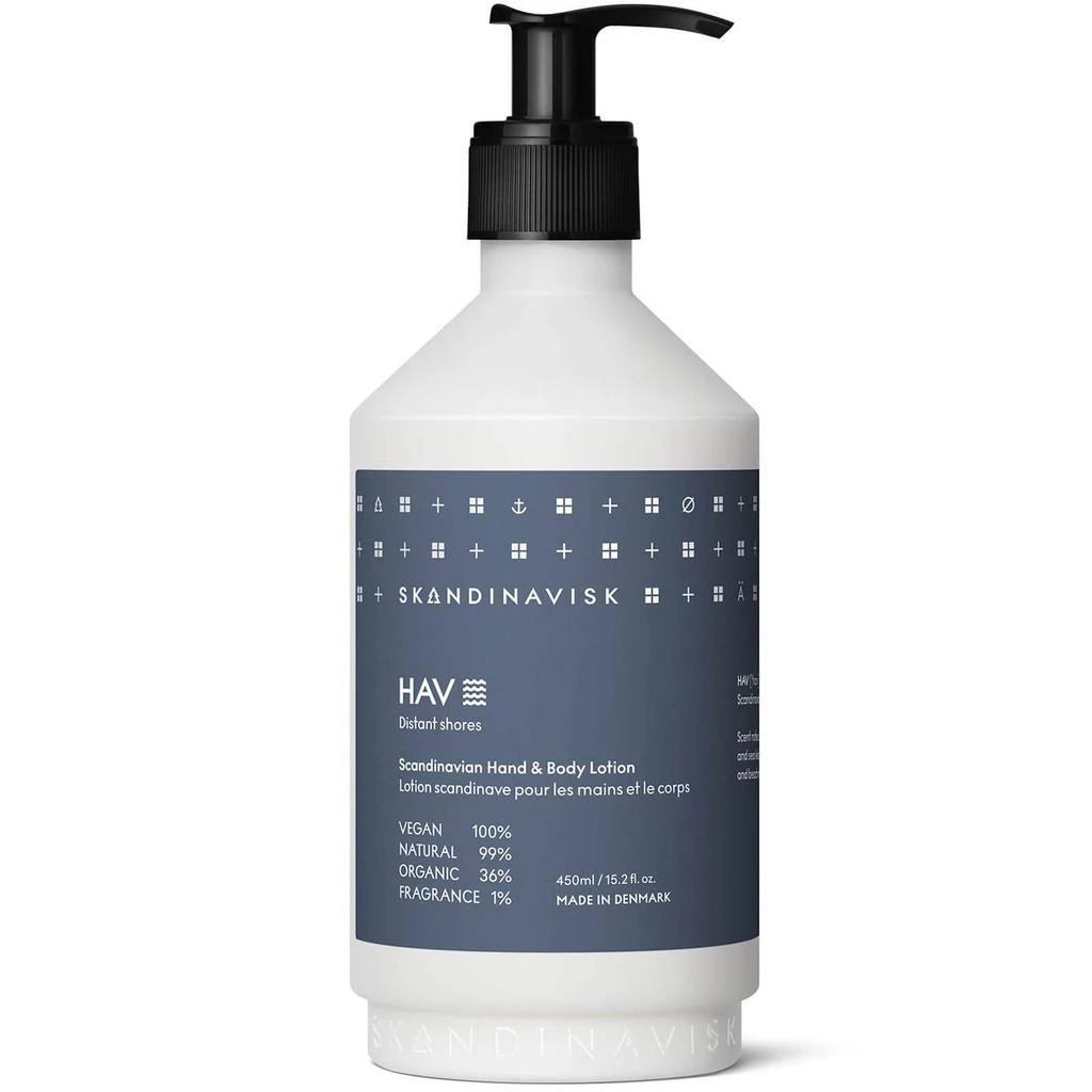 商品SKANDINAVISK|SKANDINAVISK Hand & Body Lotion - Hav - 450ml,价格¥119,第1张图片