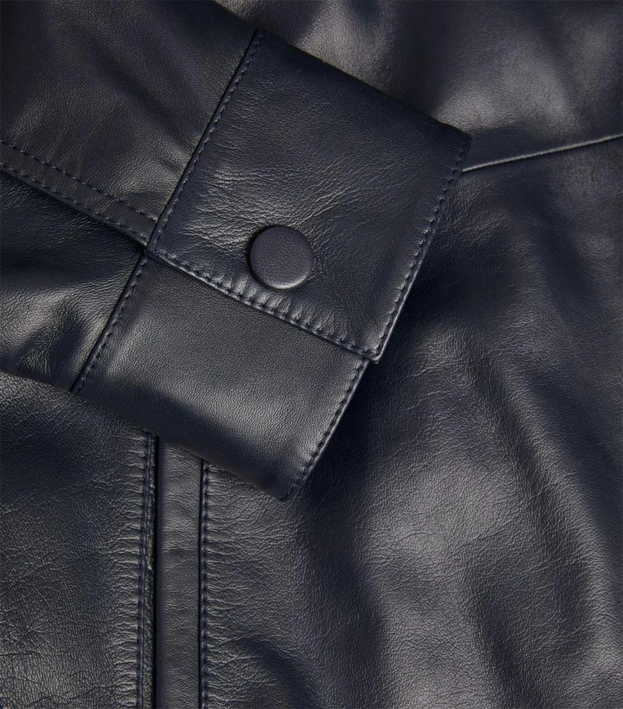 商品Yves Salomon|Hooded Leather Jacket,价格¥13372,第5张图片详细描述