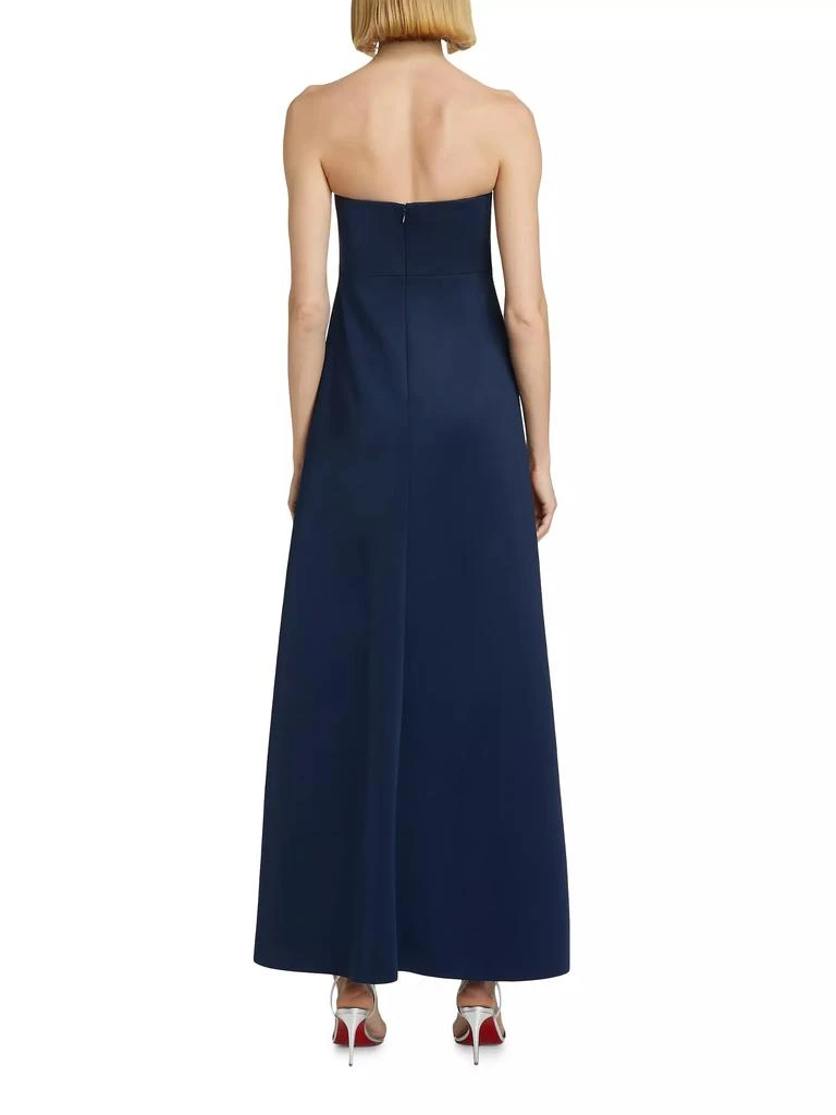 商品Badgley Mischka|Neoprene Bow Gown,价格¥2675,第5张图片详细描述