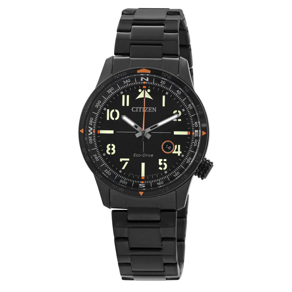 Citizen Core Black Dial Mens Watch BM7555-83E商品第1张图片规格展示