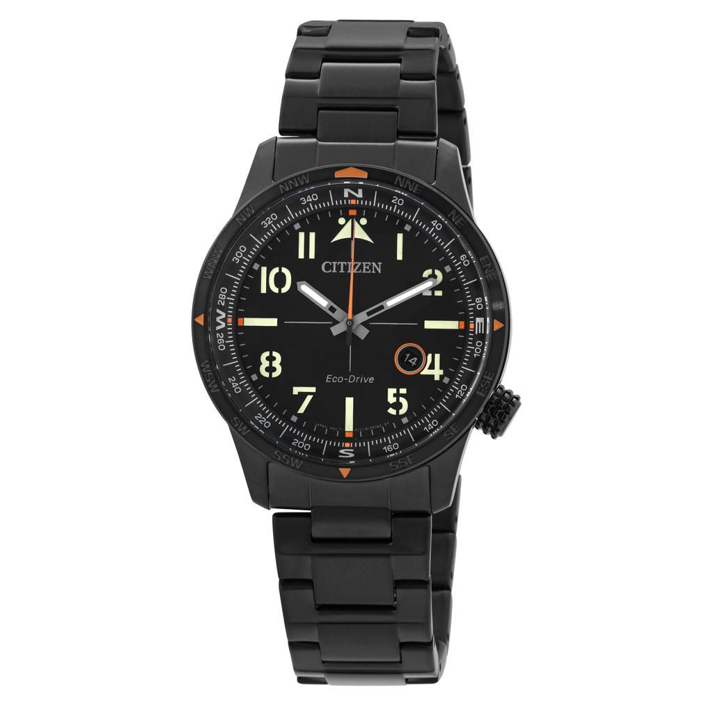 商品Citizen|Citizen Core Black Dial Mens Watch BM7555-83E,价格¥1224,第1张图片