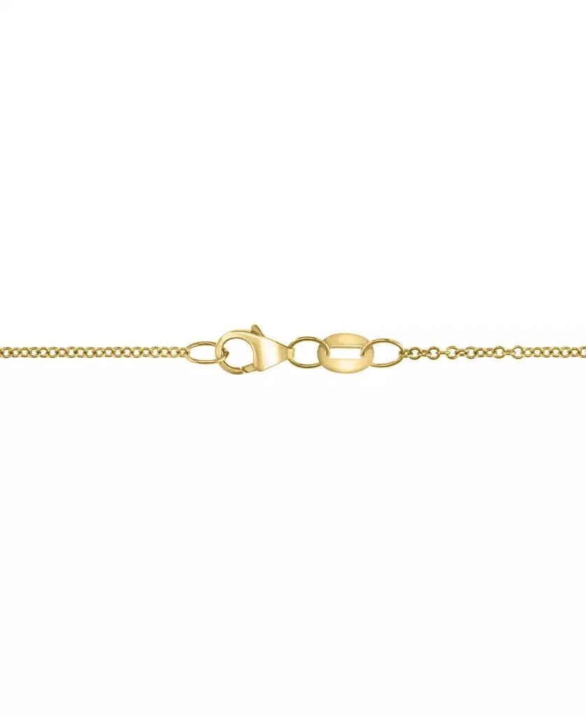 商品Effy|EFFY® Opal (5 ct. t.w.) & Multi-Gemstone (4-5/8 ct. t.w.) 18" Cross Pendant Necklace in 14k Gold,价格¥49326,第3张图片详细描述