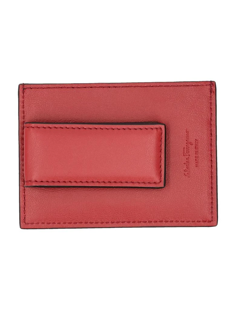 商品Salvatore Ferragamo|Revival Gancio Bicolor Cardholder,价格¥2287,第2张图片详细描述