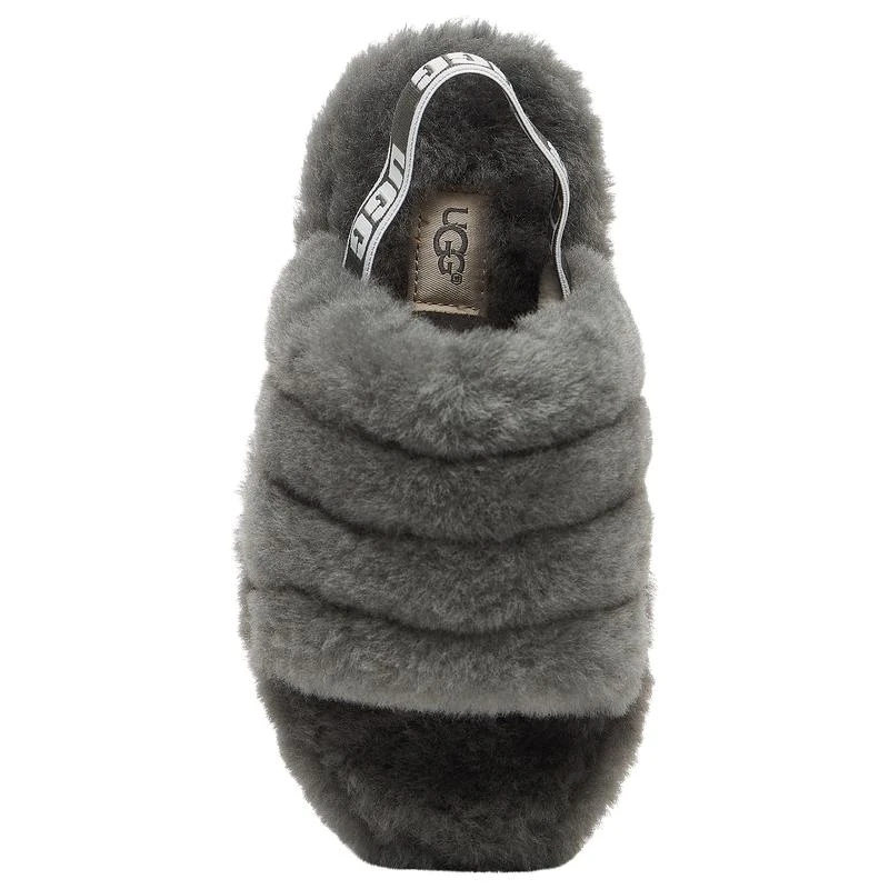 商品UGG|UGG Fluff Yeah Slide - Girls' Preschool,价格¥373,第4张图片详细描述