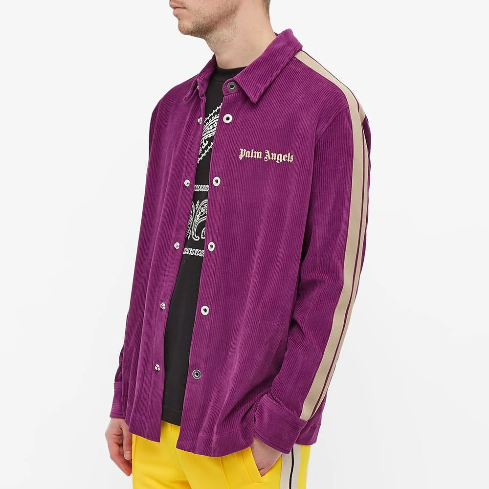 商品Palm Angels|Palm Angels Cord Track Shirt,价格¥2116,第3张图片详细描述