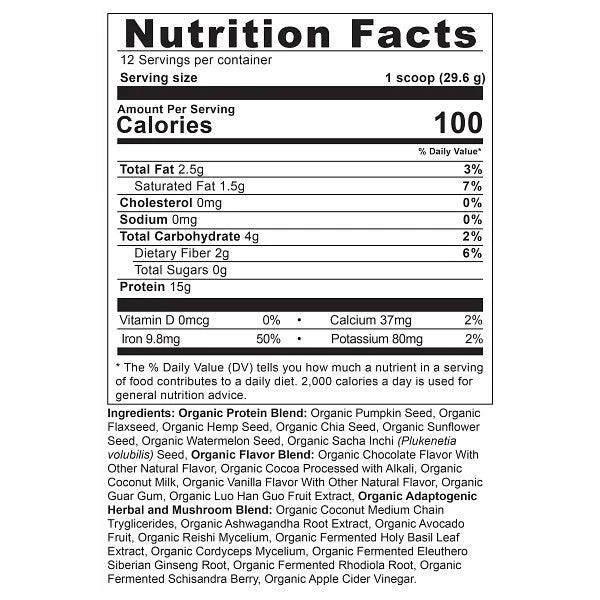 商品Ancient Nutrition|Plant Protein+ | Powder Chocolate (12 Servings),价格¥340,第2张图片详细描述