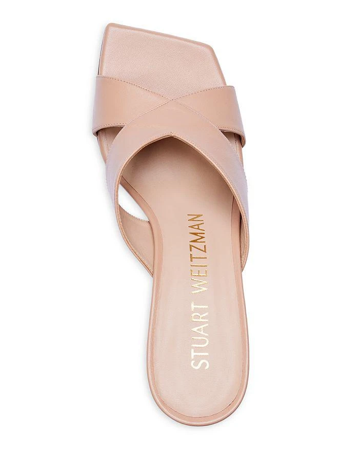 商品Stuart Weitzman|Women's Carmen 75 Slip On High Heel Sandals,价格¥3509,第3张图片详细描述