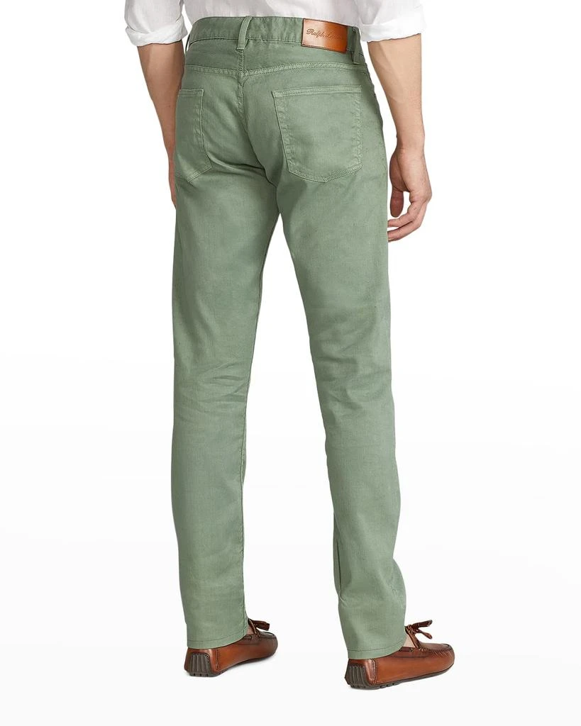 商品Ralph Lauren|Men's Slim Fit Linen-Cotton Stretch Jeans,价格¥2224,第4张图片详细描述