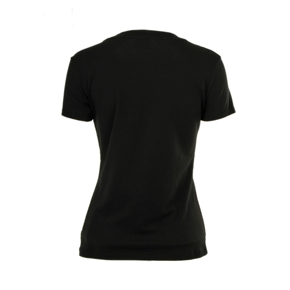 Emporio Armani 安普里奥 阿玛尼 黑色棉氨纶女士T恤 3YTT81-J12Z-1200 商品