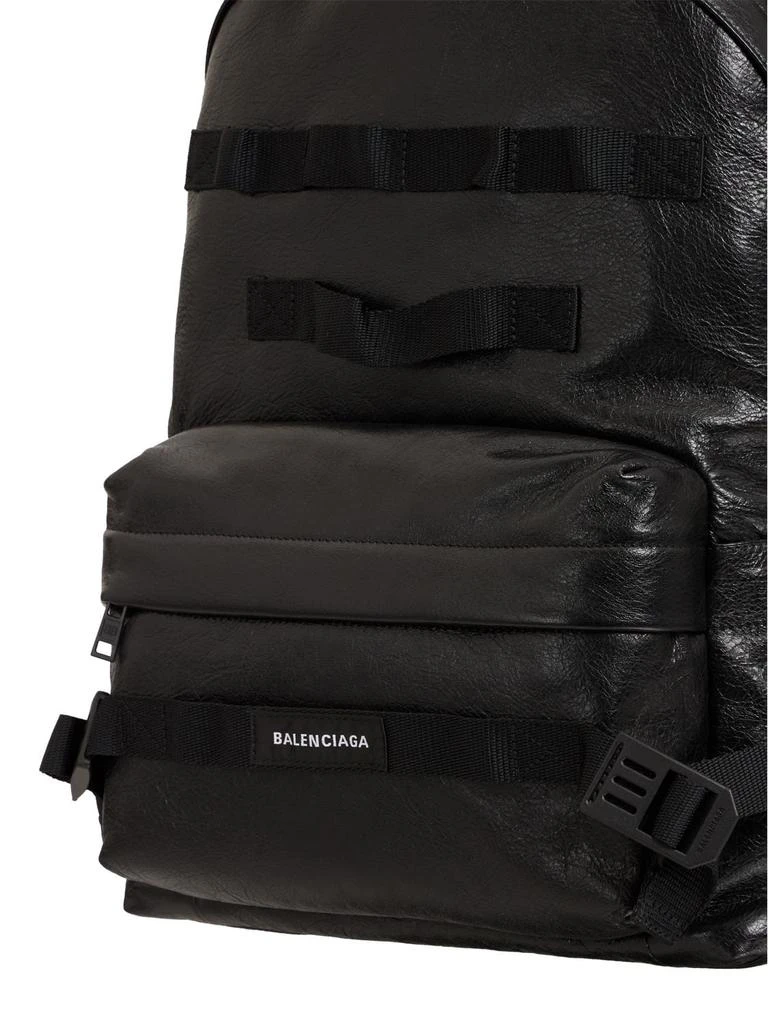 商品Balenciaga|Leather Backpack W/ Crossbody Strap,价格¥13493,第4张图片详细描述