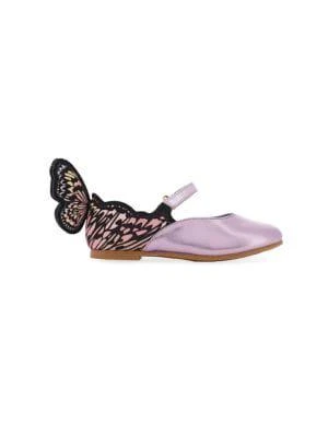 商品Sophia Webster|Baby Girl's & Little Girl's Chiara Embroidery Flats,价格¥636,第1张图片