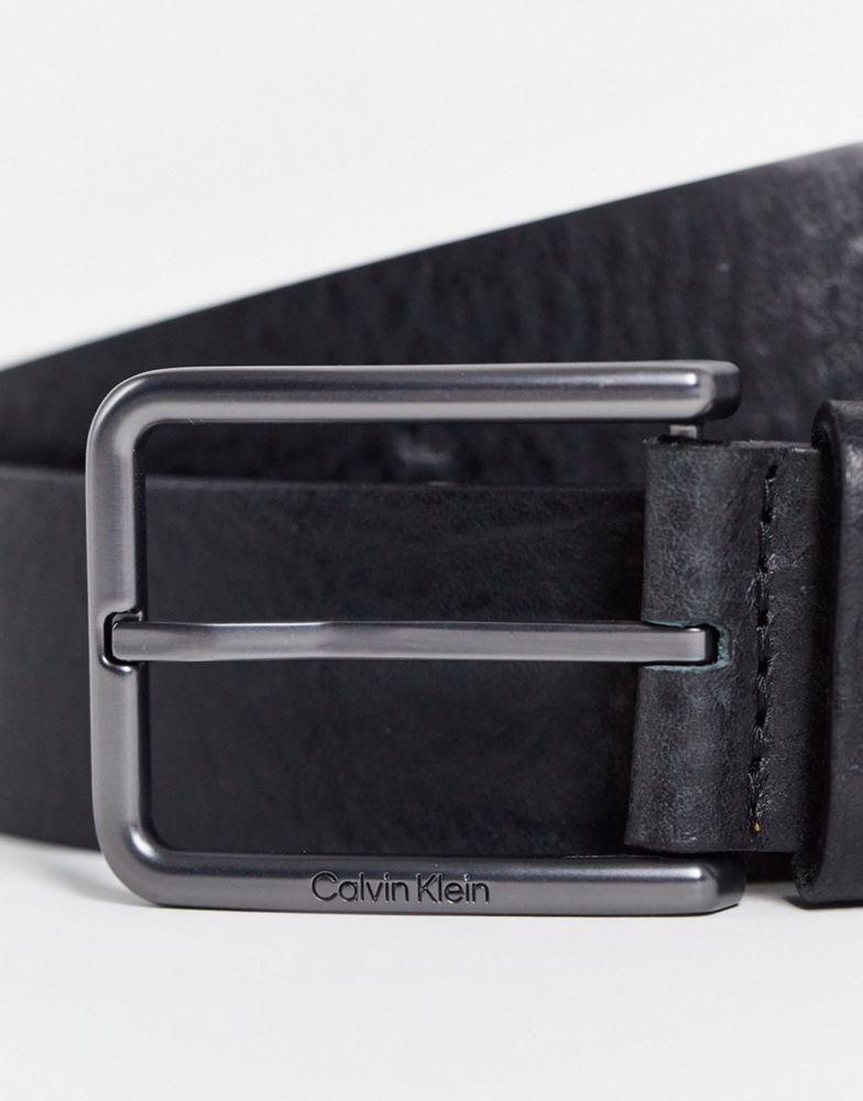 Calvin Klein classic belt in black商品第3张图片规格展示