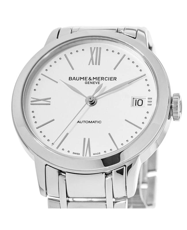 商品Baume & Mercier|Baume & Mercier Classima Automatic Grey Dial Steel Women's Watch 10495,价格¥20577,第3张图片详细描述