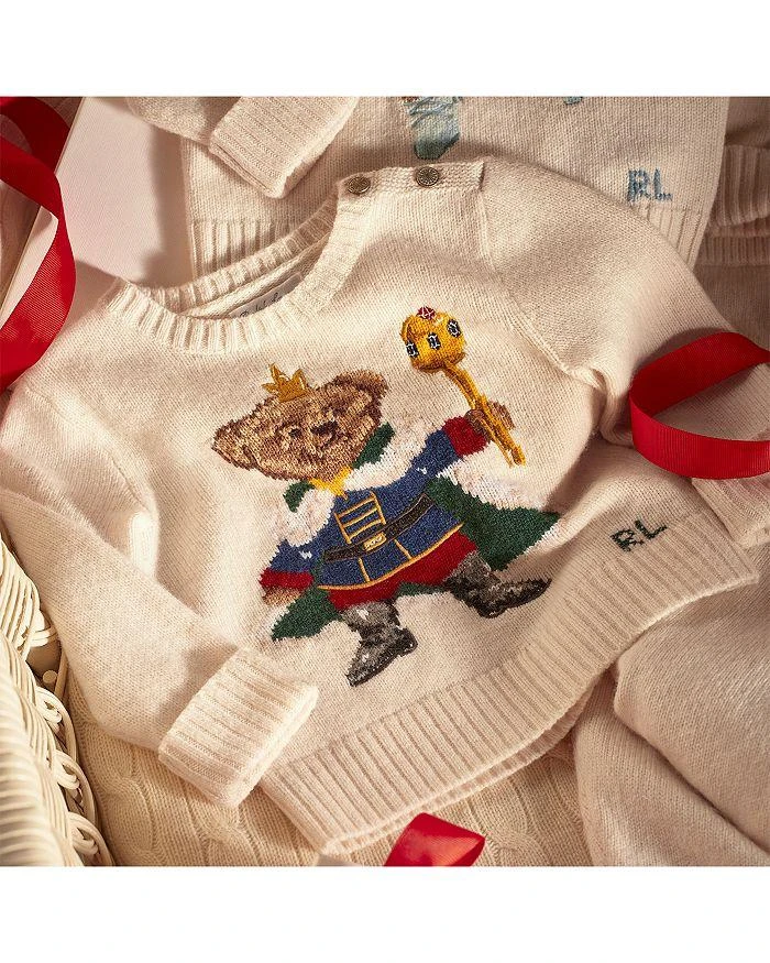 商品Ralph Lauren|Boys' Polo Bear Sweater & Pants Set - Baby,价格¥1395,第3张图片详细描述