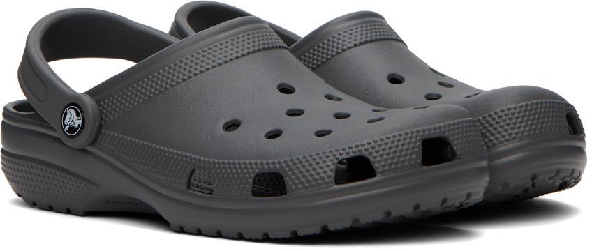 商品Crocs|Gray Classic Clogs,价格¥420,第6张图片详细描述