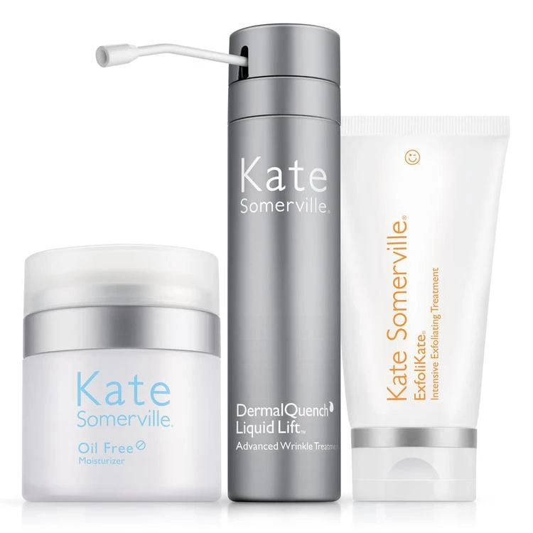 商品Kate Somerville|三步骤光泽肌正装三件套,价格¥1451,第2张图片详细描述