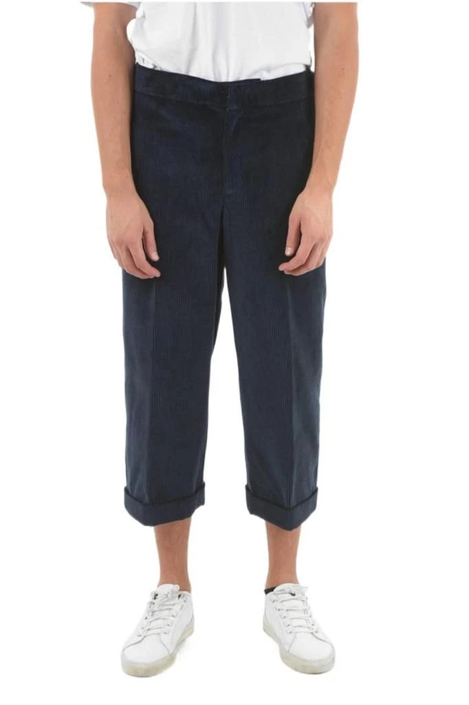 商品Neil Barrett|Neil barrett men's blue other materials pants,价格¥2676,第1张图片